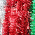 2M Christmas Garland, Gold, Silver, Red, Blue, Green,Santa Garland,Christmas Ornaments