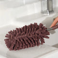 1Pc Extendable Handle Feather Duster Telescopic Dust Brush Cobweb Brush Catcher Mites Gap Dust Car Home Cleaning Tools