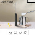 Coffee Frother Electric Mini Milk Frother Milk Stirrer Frother Milk Cap Household Milk Frother Home Appliances for Kitchen Coffe