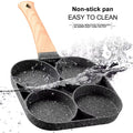 Egg Frying Pan Nonstick Pancake Pans 4-Cups Cookware Pancake Pan Egg Pan Suitable for Gas Stove Induction Cooker JT87