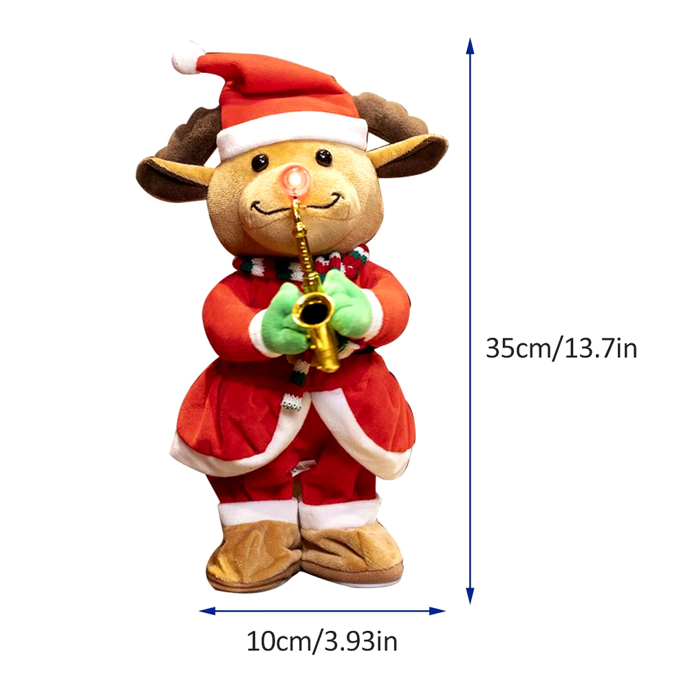 Electric Santa Claus Musical Dancing Christmas Santa Claus Toys Santa Claus Electric Dolls New Year Christmas Decoration Gifts